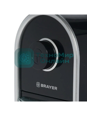 Кофемолка BRAYER BR1170, Жерновая, Емкость 100 г., Мощность 110 Вт, пласт. корпус, регул. помола