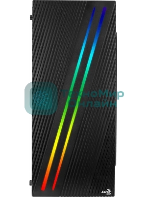 Компьютерный корпус Aerocool/Formula Streak-A-BK-v1 черный без БП ATX 1x80мм 2xUSB 2.0 1xUSB 3.0 audio