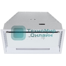 Вытяжка встраиваемая Zigmund & Shtain K 019.5 W белый, 50 см, 1050 куб. м/ч, 61.1 дБ