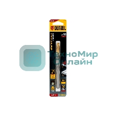Сверло спиральное по металлу Denzel 10 x 133 мм, Р6М5, Golden Tip