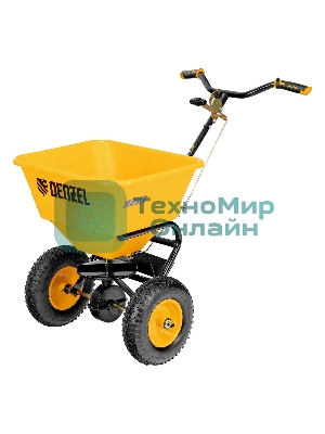 Механическая сеялка на колесах Denzel 45 л