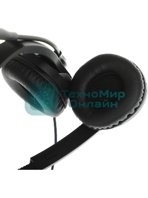 Гарнитура A4Tech FStyler FH100U чёрный, проводная, USB