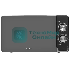 Микроволновая печь Tesler MM-2002 зеркальный/черный, 20 л, 700 Вт, переключатели - поворотный механизм