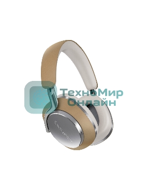 Беспроводные/проводные наушники Bowers & Wilkins PX8 Tan, полноразмерные, Bluetooth + проводной, активное шумоподавление, до 30 ч