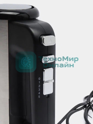 Миксер ручной Sakura SA-6330SBK Premium 500 Вт, 5 скор, турбо