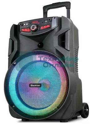 Портативная акустика Blackton Bt PBS2113 черный Мощность RMS 40 Вт Bluetooth
