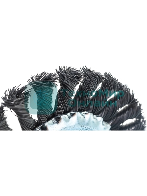 Кордщетка STAYER 35120-125 дисковая для УШМ плетенные пучки проволоки 0.5мм 125мм/22мм