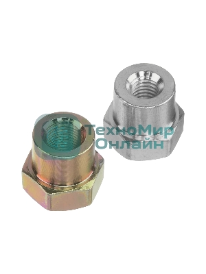 Катушка триммера Denzel полуавтомат. легкая заправка, гайка М10х1,25L; гайка М10х1L; гайка М8х1,25L