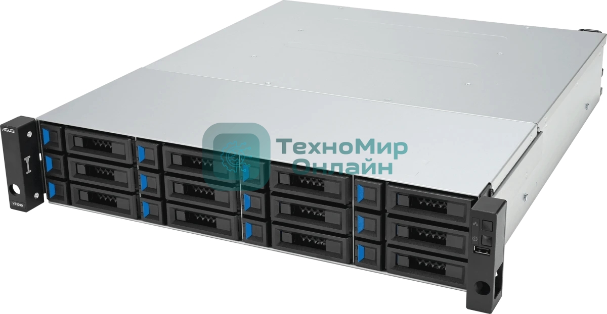 Серверная платформа ASUS VS320D-RS12-D1712154Z, 2U, Intel Xeon 64-bit 4-core, 4x DDR4 ECC DIMM, 12 x 2.5