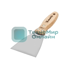 Шпательная лопатка Matrix из нержавеющей стали, 80 мм, буковая рукоятка, EFP