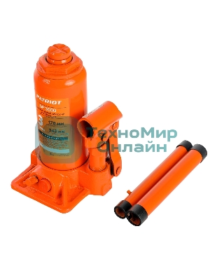 Домкрат бутылочный PATRIOT DB 3000 3T