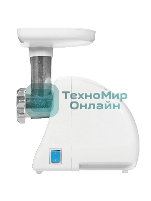 Мясорубка электрическая Ротор Экстра-Р ЭМШ 35/250-2 белый, 1500 Вт, 0.6 кг/мин, реверс, насадки - 2