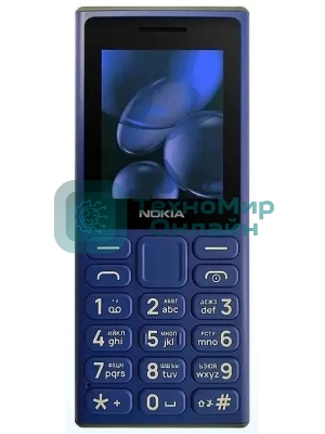Мобильный телефон Nokia 108 TA-1627 DS EAC синий