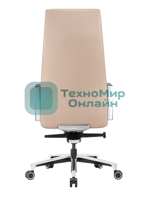 Кресло Бюрократ JONS/BEIGE бежевый, кожа