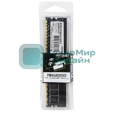 Оперативная память Patriot Signature, DDR4, 8GB (1x8 GB), 3200 MHz, CL22, DIMM