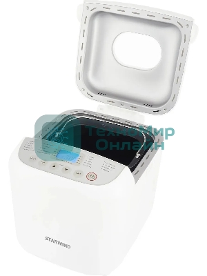 Хлебопечка Starwind SBM2085 600 Вт, белый/серебристый