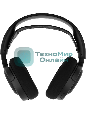 Гарнитура SteelSeries Arctis Nova 3 чёрный, проводная, USB, подсветка