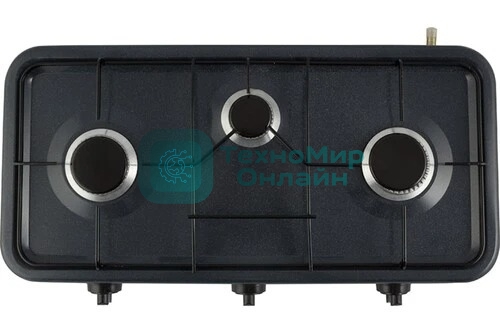 Плита настольная газовая Homestar HS-1203 3-х конфорочная (003700)