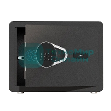 Сейф Deli ET540 350x 250x 250 мм, кодовый электронный/ключевой, черный