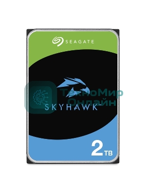 Жесткий диск HDD Seagate SkyHawk 2Tb SATA 5400 rmp 6Gb/s 256Mb 3.5