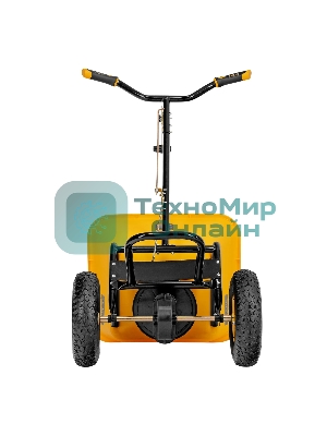 Механическая сеялка на колесах Denzel 45 л