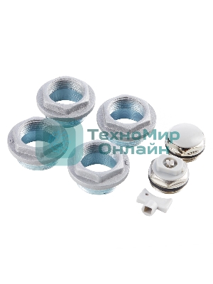 Набор присоединительный Royal Thermo 3/4'' silver