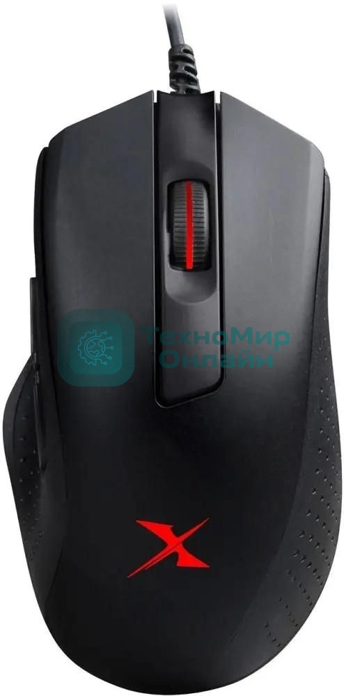 Мышь проводная A4Tech Bloody X5 Pro черный, 16000 dpi, USB, кнопки - 9