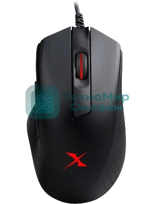 Мышь проводная A4Tech Bloody X5 Pro черный, 16000 dpi, USB, кнопки - 9