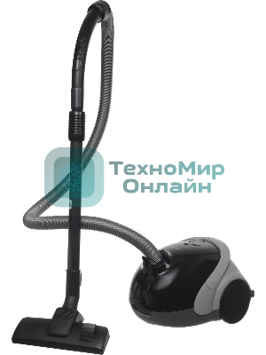 Пылесос Samsung VCC5241S3K/XEV черный/серый, 410/1800 Вт, уборка сухая, пылесборник мешок 2.4 л