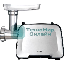 Мясорубка электрическая Centek CT-1604 белый, 2200 Вт, 2.2 кг/мин, реверс, насадки - 7