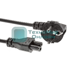 Кабель питания для ноутбуков Aopen (ACE022-1.8M) 1.8м3Gx0.5мм