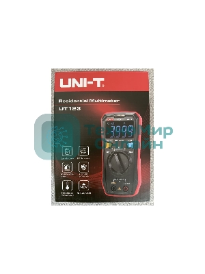 Мультиметр UNI-T UT123, 600В, 20МОм, карманный (0511237)