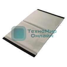 Папка с 100 прозрачными вкладками Бюрократ DeLuxe DLVBOX100BBERRY A4, пластик, 0.7мм, черничный в коробе