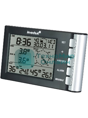 Погодная станция Levenhuk LP240 серебристый/черный