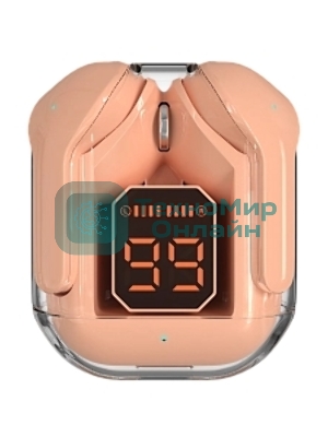 Беспроводные наушники MORE CHOICE (4620202552655) BW07 розовый