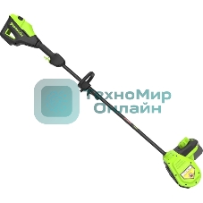 Снегоуборщик аккумуляторный Greenworks GD60SS2 60V, 30 см, с регулируемым направлением выброса, бесщеточный, c 1хАКБ 5Ач и ЗУ 2603207UG
