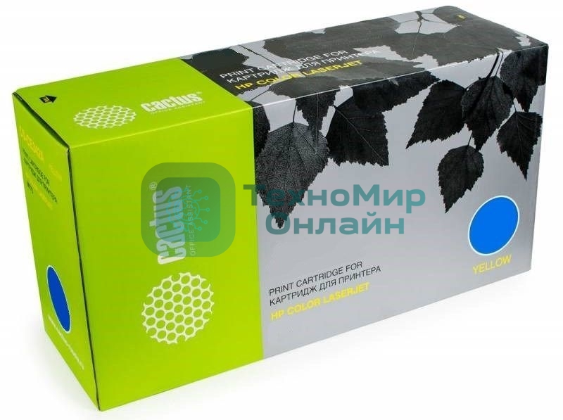 Картридж лазерный Cactus CS-CF302A желтый (32000 стр.) для HP Color LaserJet Enterprise M880