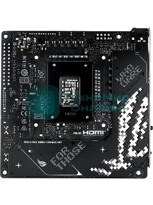 Материнская плата ASUS ROG STRIX Z890-I GAMING WIFI, LGA1851, Intel Z890, 2xDDR5, 2xSATA, 2xM.2, 1xPCI-E 5.0 x16, 1xHDMI, 2xThunderbolt 4, 1x2.5Gb LAN, 9xUSB-A, 1xUSB-C, 5.1, Mini-ITX