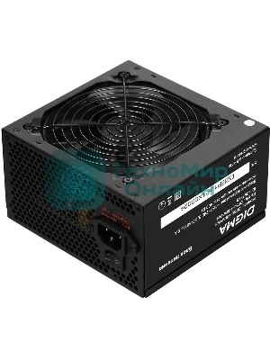 Блок питания Digma DPSU-400W-WH, 400 Вт, 80 PLUS белый, 120 мм, черный