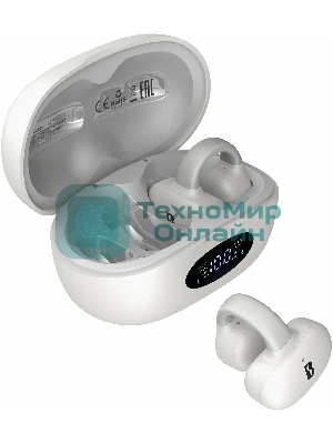 Наушники TWS A4Tech Biosong B5 белый, вкладыши, Bluetooth