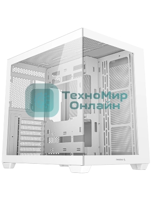 Компьютерный корпус Deepcool CG530 WH белый без БП ATX 2x120мм 2x140мм 2xUSB2.0 1xUSB3.0 audio bott PSU