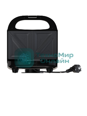 Сэндвичница MAXVI SM751S silver-black