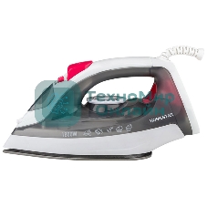 Утюг HomeStar HS-4012 серый/белый, 1800 Вт, 100 г/мин, 190 мл
