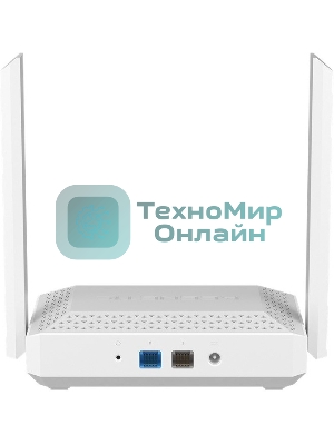 Гигабитный интернет-центр Keenetic Racer KN-4010 с Mesh Wi-Fi 6 AX3000, 2 портами Gigabit Ethernet и переключателем режима роутер/ретранслятор