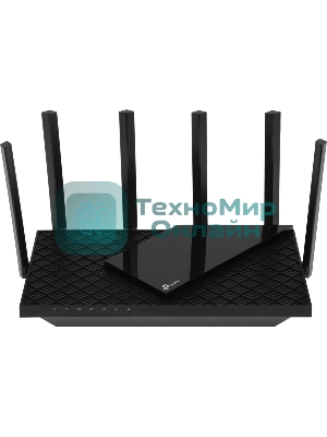 Роутер TP-Link Archer AX73 AX5400 Dual Band Wireless Gigabit Router, 1.5 GHz Tri-Core CPU, 1 GE WAN + 4 GE LAN ports, 1× USB 3.0 Port, support 1024-QAM, OFDMA, MU-MIMO, Airtime Fairness, Beamforming, 160MHz Channel Width, come with HomeShieldTM, support Russia PPTP/L2TP/PPPoE