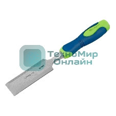 Долото-стамеска Сибртех, 38 мм, двухкомпонентная рукоятка