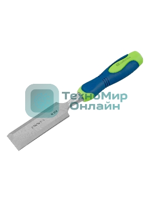 Долото-стамеска Сибртех, 38 мм, двухкомпонентная рукоятка