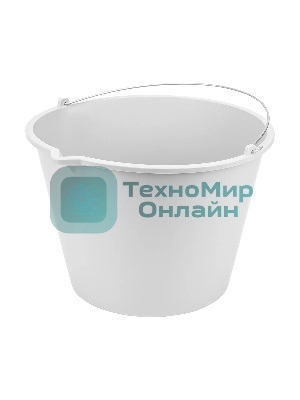 Ведро строительное Matrix пластмассовое 20 л, с носиком, эластичное