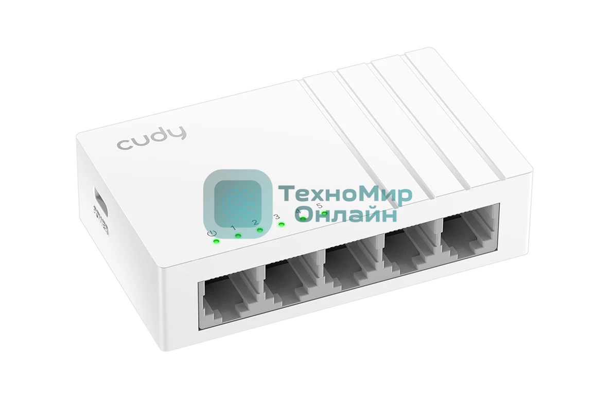 Коммутатор Cudy GS105U, 5×1 Гбит/с