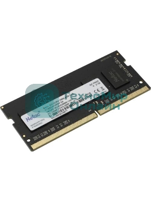 Оперативная память NETAC Basic, DDR4, 4GB (1x4GB), 2666MHz, CL19, SO-DIMM